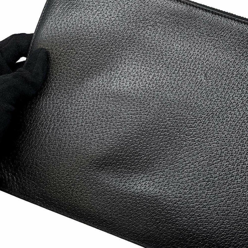 グッチ クラッチバッグ アニマリエ BEE レザー 523684 GUCCI バッグ ビー 黒