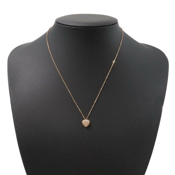 カルティエ ネックレス ハート パヴェダイヤ ネックレス ダイヤモンド K18PGピンクゴールド B7221500 Cartier ペンダント