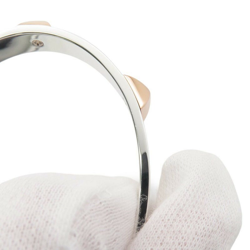 エルメス ブレスレット ミニクルー バングル SV925シルバー/K18PGピンクゴールド サイズST HERMES ジュエリー