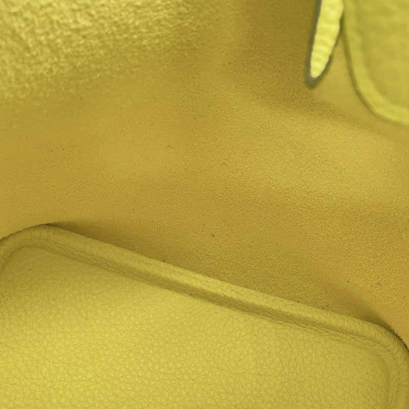 エルメス ハンドバッグ ピコタンロックPM ライム/シルバー金具 トリヨンクレマンス Z刻印