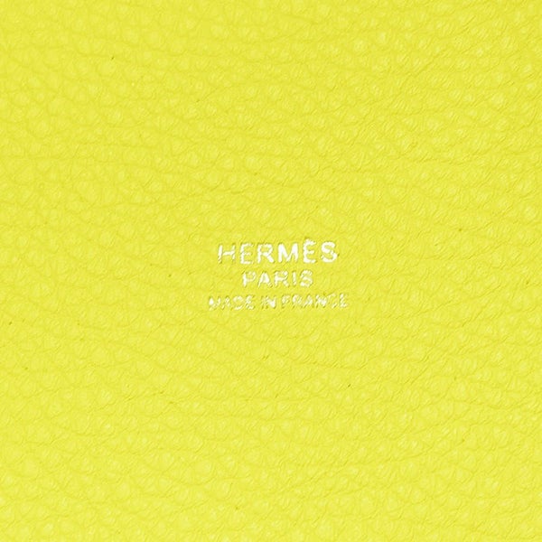 エルメス ハンドバッグ ピコタンロックPM ライム/シルバー金具 トリヨンクレマンス Z刻印