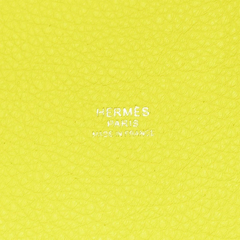 エルメス ハンドバッグ ピコタンロックPM ライム/シルバー金具 トリヨンクレマンス Z刻印
