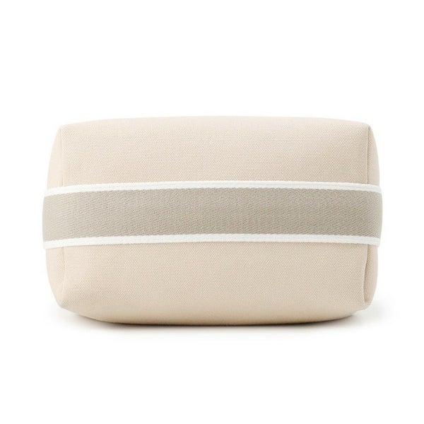 エルメス ポーチ ブリッド・ア・ブラックPM ベージュ/シルバー金具 キャンバス HERMES バッグ 小物入れ