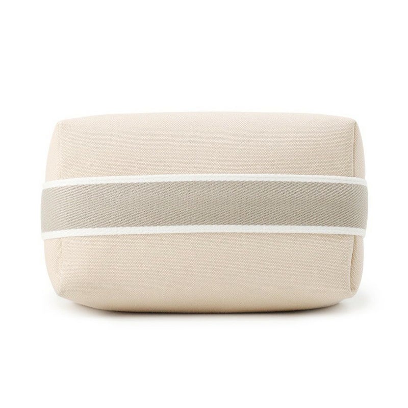 エルメス ポーチ ブリッド・ア・ブラックPM ベージュ/シルバー金具 キャンバス HERMES バッグ 小物入れ