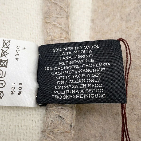 エルメス ブランケット アヴァロンIII ウール カシミヤ HERMES