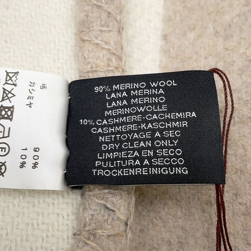 エルメス ブランケット アヴァロンIII ウール カシミヤ HERMES