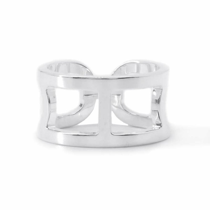 エルメス リング エヴァー シェーヌダンクルMM SV925シルバー リングサイズ55 HERMES ジュエリー