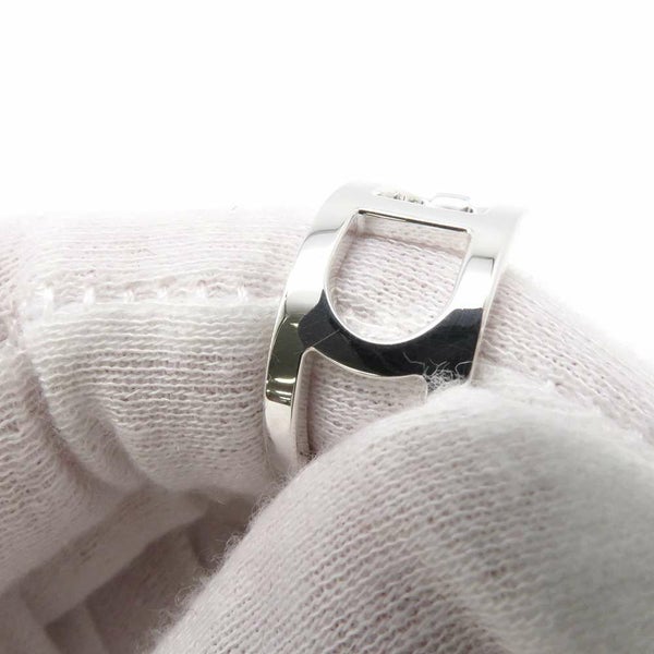 エルメス リング エヴァー シェーヌダンクルMM SV925シルバー リングサイズ55 HERMES ジュエリー