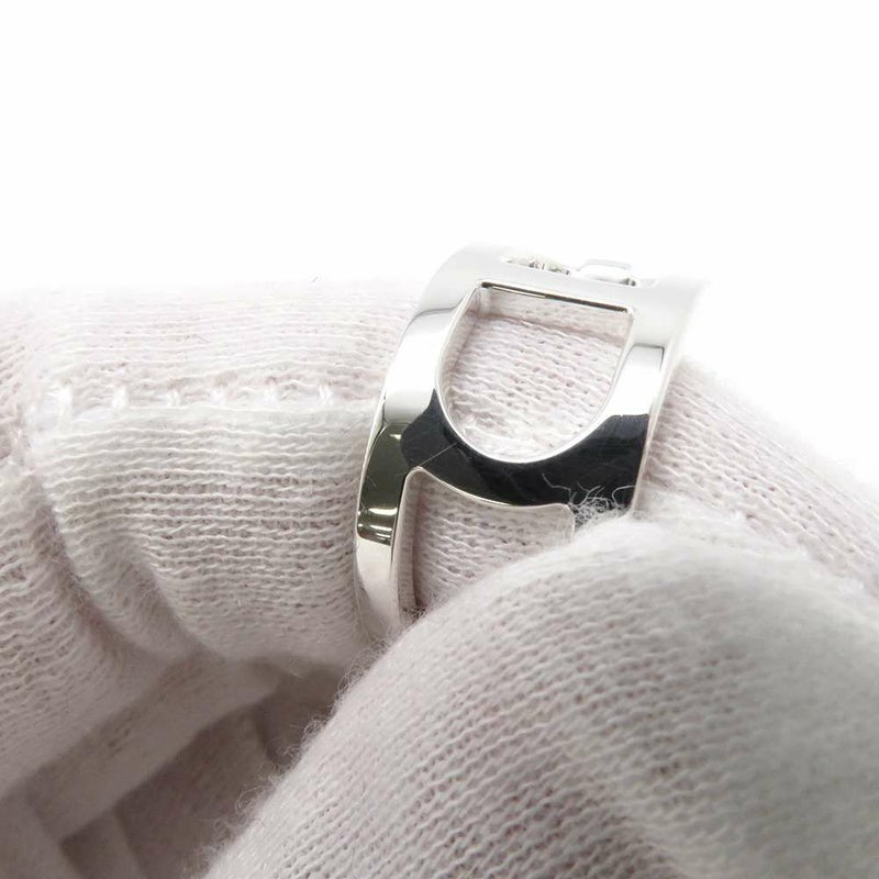 エルメス リング エヴァー シェーヌダンクルMM SV925シルバー リングサイズ55 HERMES ジュエリー