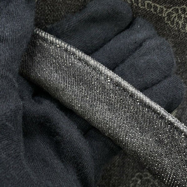 プラダ トートバッグ カナパ CANAPA デニム B2642B PRADA 2way 黒