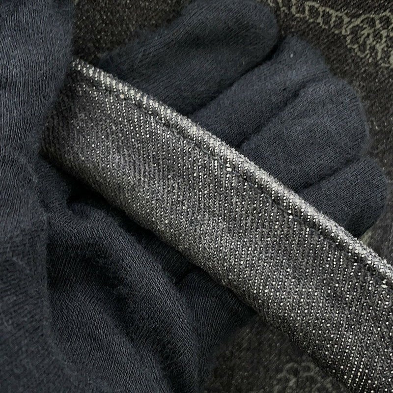 プラダ トートバッグ カナパ CANAPA デニム B2642B PRADA 2way 黒