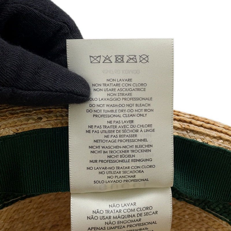 グッチ ハット ストロー サイズS 434760 GUCCI 帽子