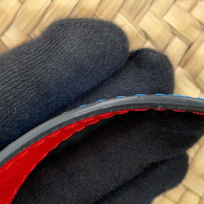 クリスチャン・ルブタン トートバッグ ルビショア ラフィア レザー 1215220 Christian Louboutin かごバッグ