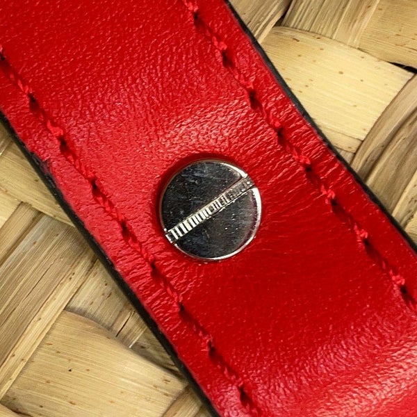 クリスチャン・ルブタン トートバッグ ルビショア ラフィア レザー 1215220 Christian Louboutin かごバッグ