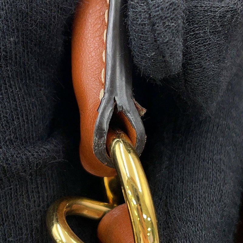 セリーヌ ハンドバッグ ティーンバケット16 カーフレザー 197573CR4.04LU CELINE 2way ブラウン