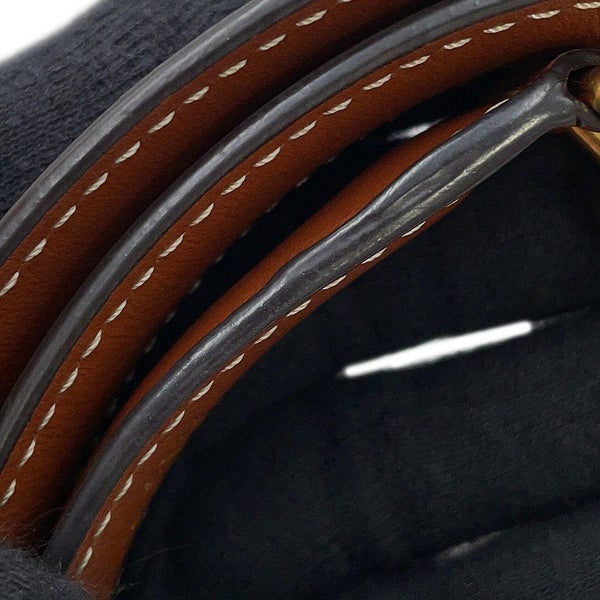 セリーヌ ハンドバッグ ティーンバケット16 カーフレザー 197573CR4.04LU CELINE 2way ブラウン