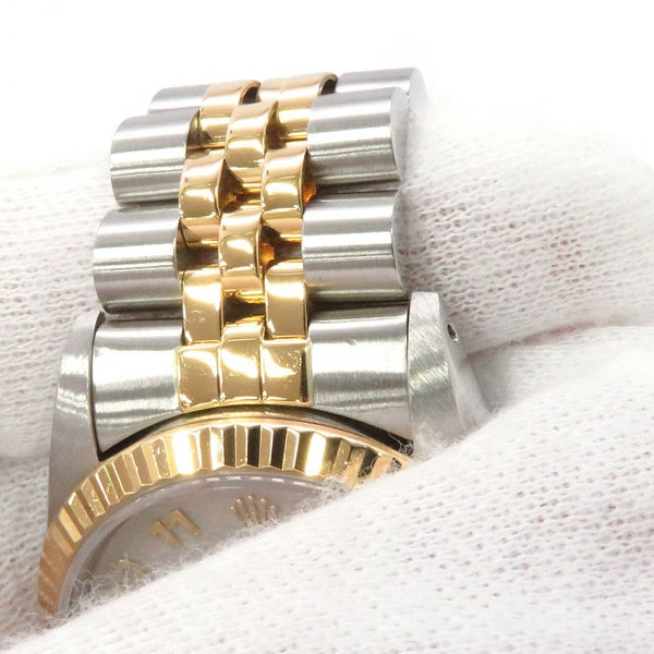 ロレックス デイトジャスト 94番 SS/K18YG 68273 ROLEX 腕時計 アイボリーコンピューター文字盤 アラビア