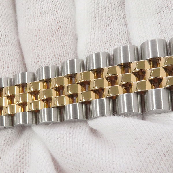 ロレックス デイトジャスト 94番 SS/K18YG 68273 ROLEX 腕時計 アイボリーコンピューター文字盤 アラビア