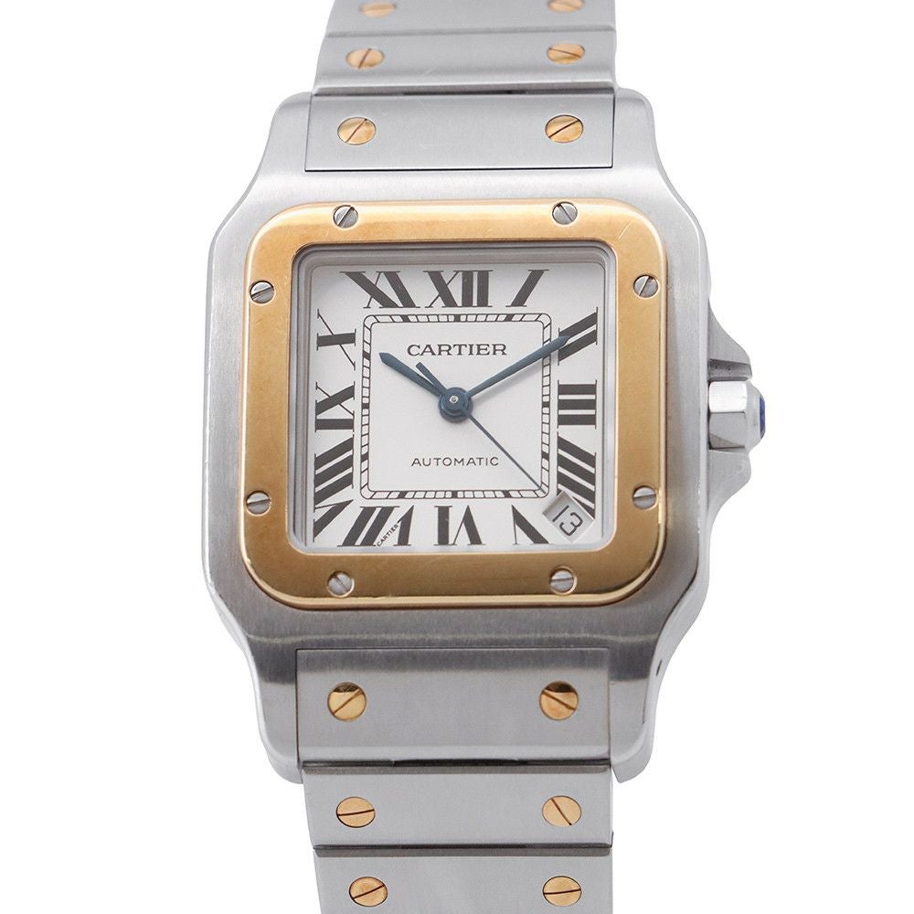 カルティエ サントス ガルベ XL W20099C4 Cartier 腕時計 白文字盤
