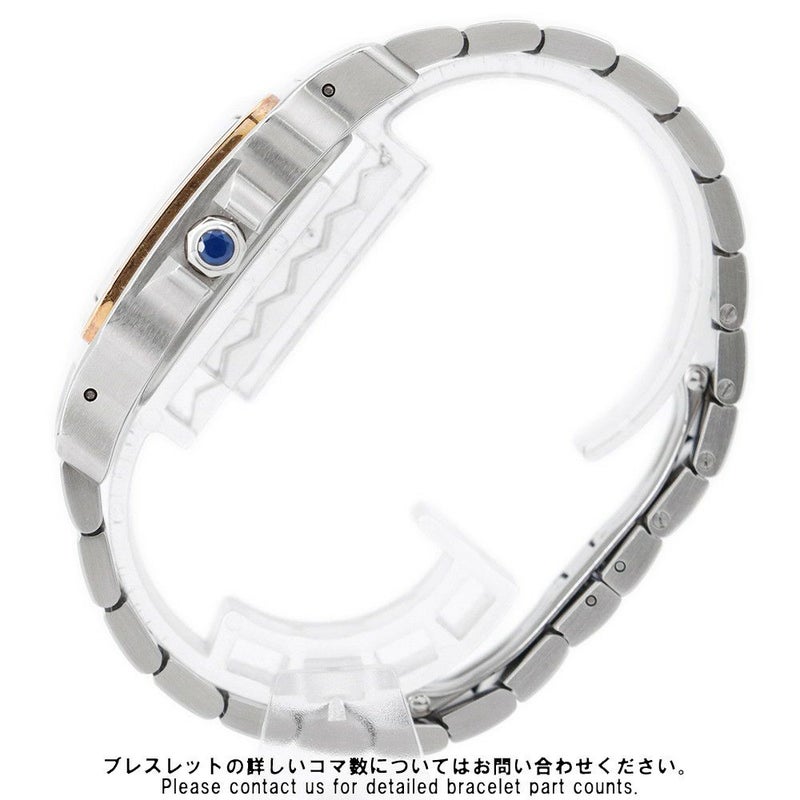 カルティエ サントス ガルベ XL W20099C4 Cartier 腕時計 白文字盤