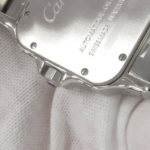カルティエ サントス ガルベ XL W20099C4 Cartier 腕時計 白文字盤