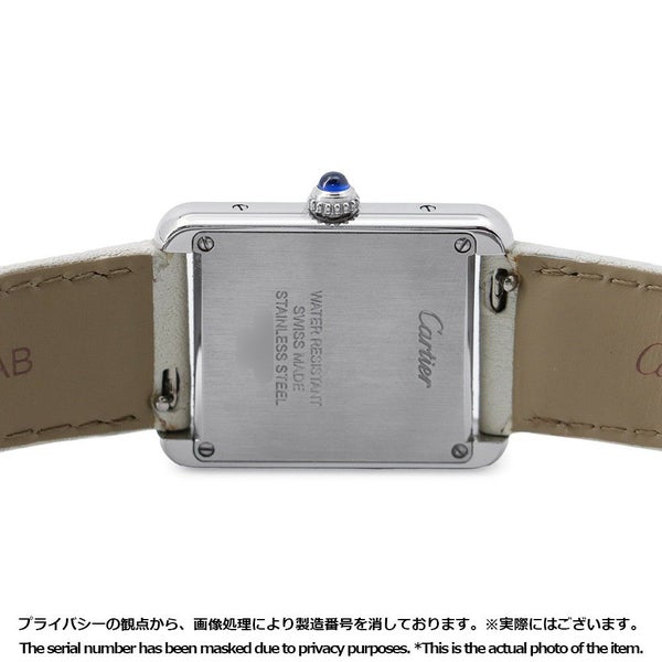 カルティエ タンク ソロ SM W1018255 Cartier 腕時計 シルバー文字盤 クォーツ