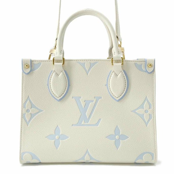 ルイヴィトン ハンドバッグ バイカラー モノグラム・アンプラント オンザゴーPM M46833 2wayショルダーバッグ