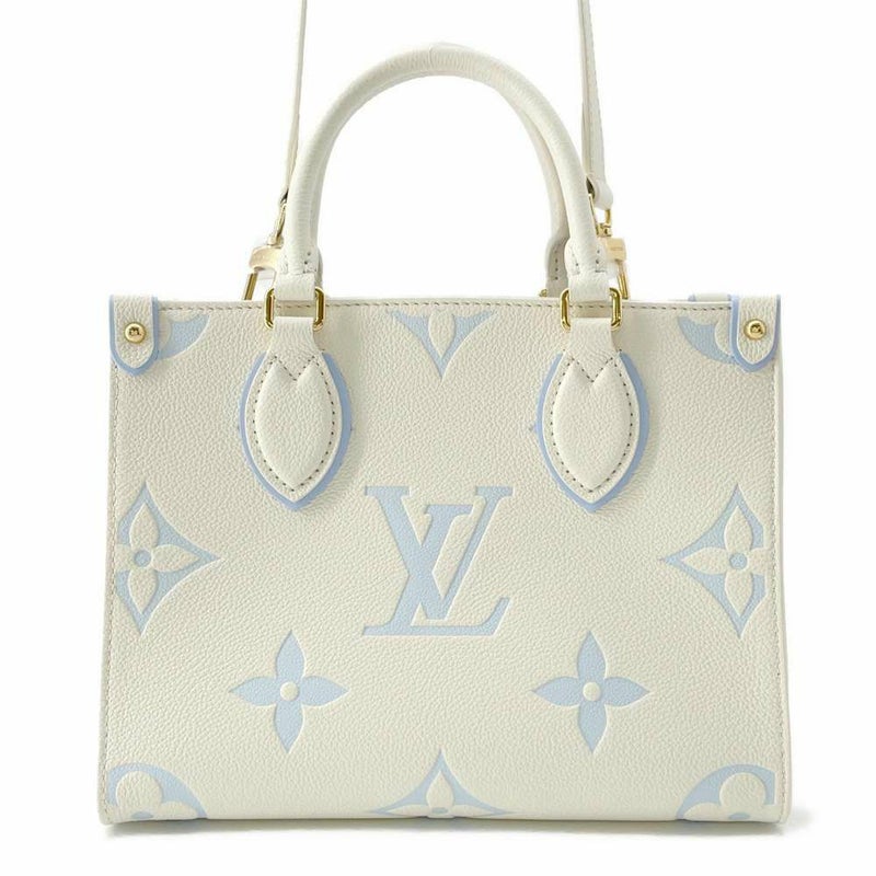 ルイヴィトン ハンドバッグ バイカラー モノグラム・アンプラント オンザゴーPM M46833 2wayショルダーバッグ