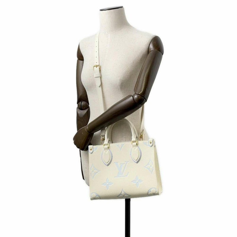 ルイヴィトン ハンドバッグ バイカラー モノグラム・アンプラント オンザゴーPM M46833 2wayショルダーバッグ