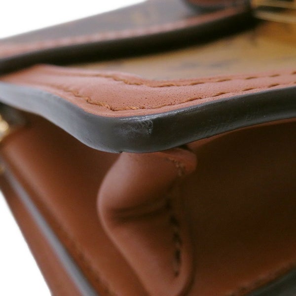 ルイヴィトン ショルダーバッグ モノグラム・リバース ドーフィーヌ MINI M45959 LOUIS VUITTON ヴィトン 黒 ブラック