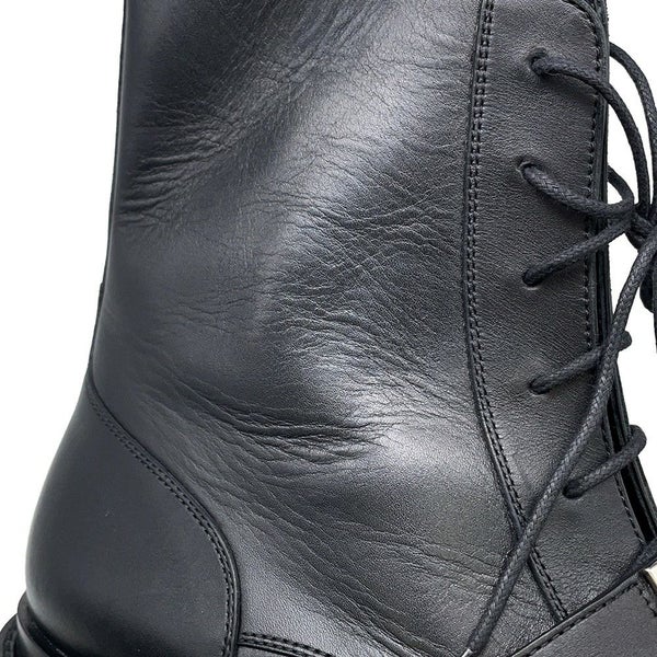 エルメス ブーツ フィアクル ケリーバックル レザー メンズサイズ42 HERMES 靴 黒