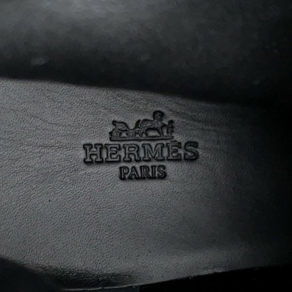 エルメス ブーツ フィアクル ケリーバックル レザー メンズサイズ42 HERMES 靴 黒