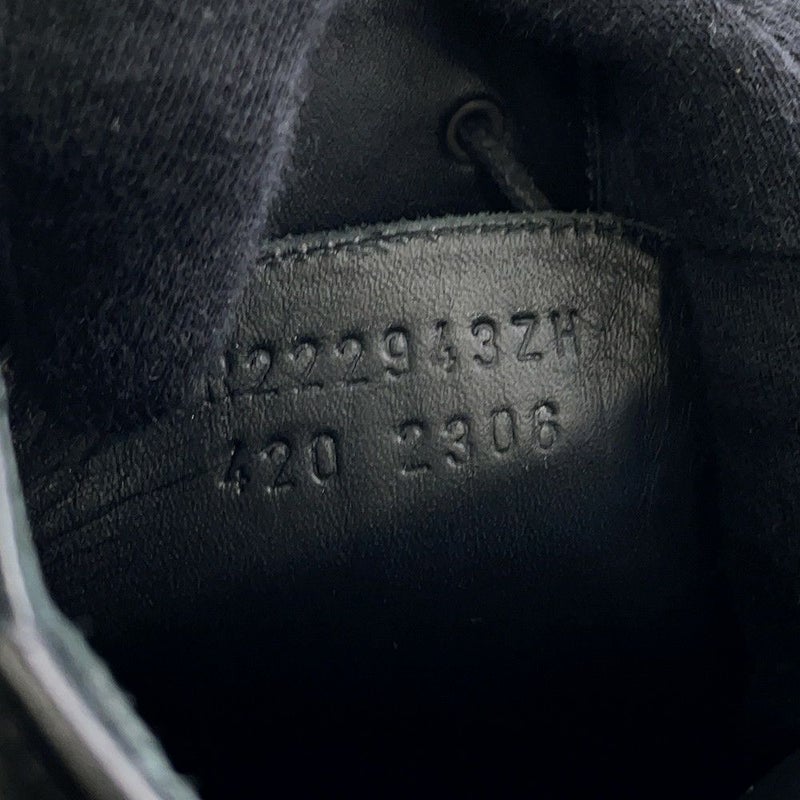 エルメス ブーツ フィアクル ケリーバックル レザー メンズサイズ42 HERMES 靴 黒