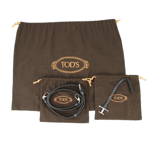 トッズ ハンドバッグ レザー ミニ ロゴ XBWAPAFL100 TOD'S 2wayショルダー