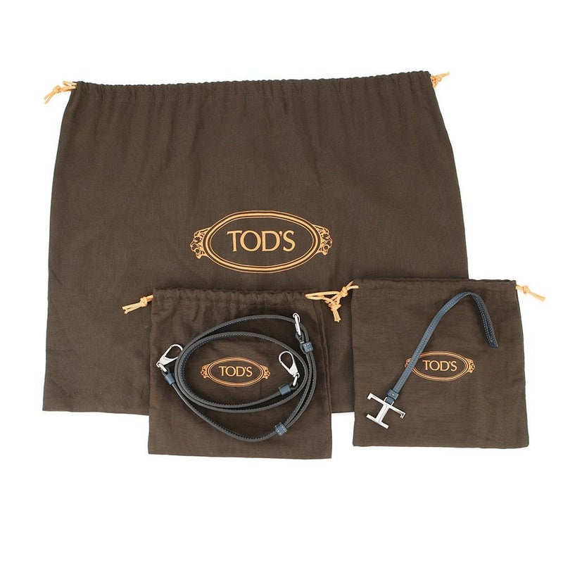 トッズ ハンドバッグ レザー ミニ ロゴ XBWAPAFL100 TOD'S 2wayショルダー