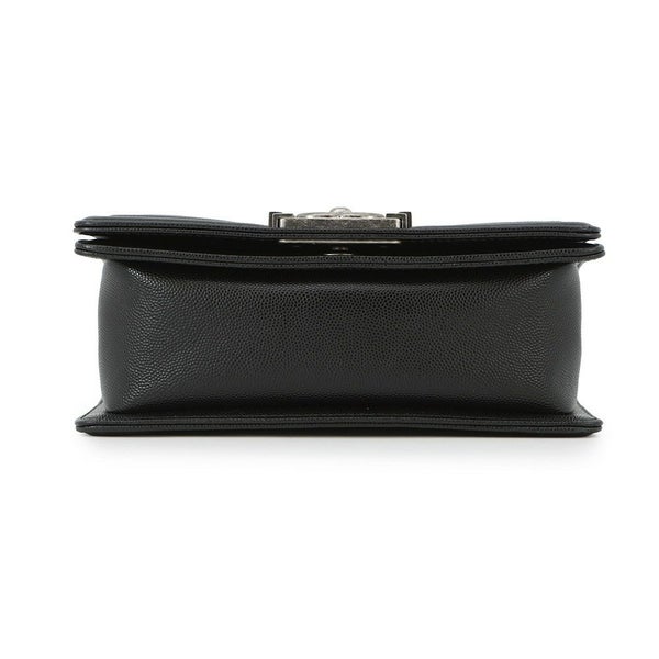 シャネル チェーンショルダーバッグ マトラッセ ココマーク ボーイシャネル スモール A67085 CHANEL 黒