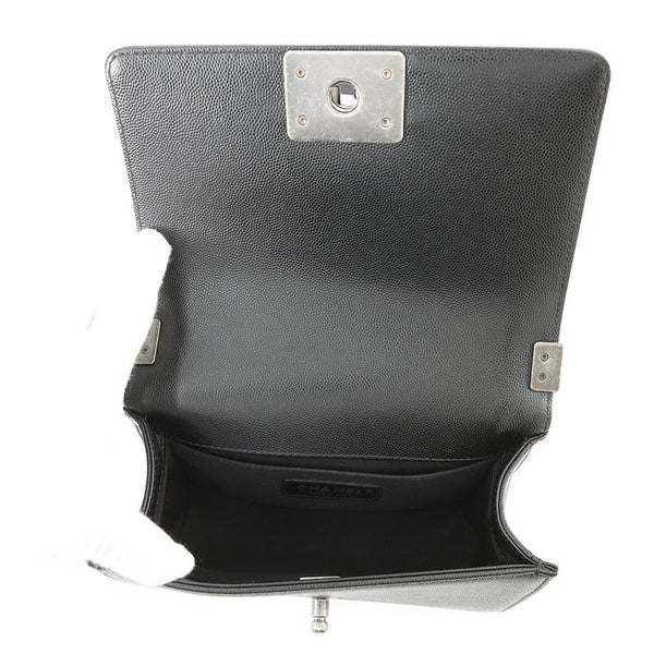 シャネル チェーンショルダーバッグ マトラッセ ココマーク ボーイシャネル スモール A67085 CHANEL 黒