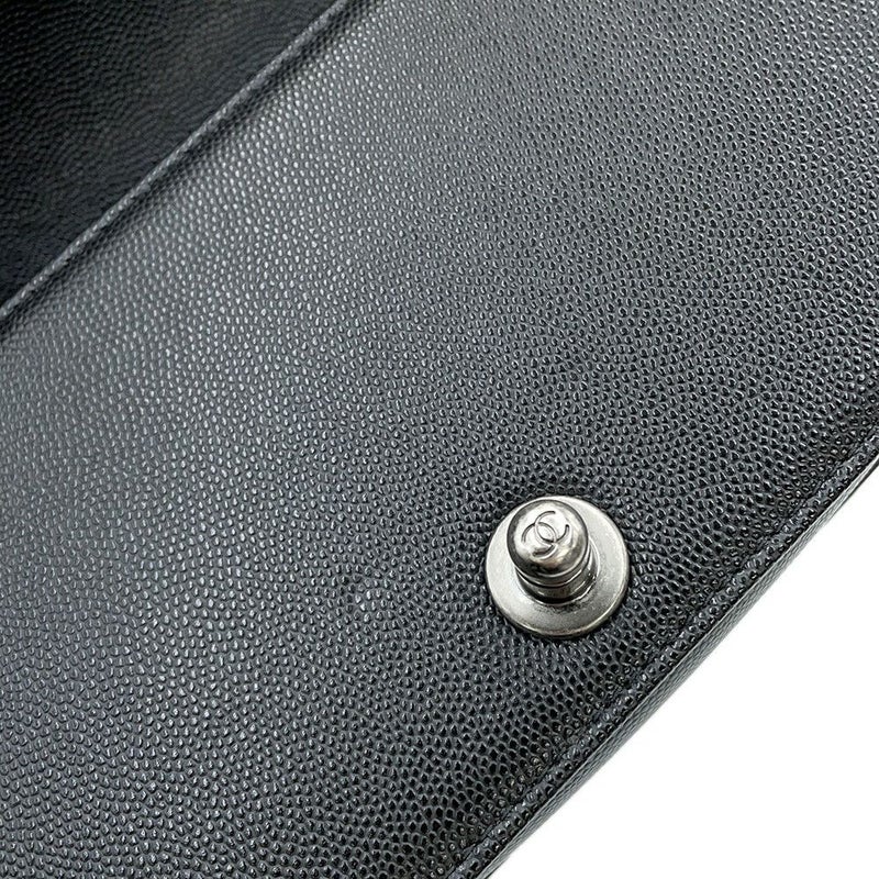 シャネル チェーンショルダーバッグ マトラッセ ココマーク ボーイシャネル スモール A67085 CHANEL 黒