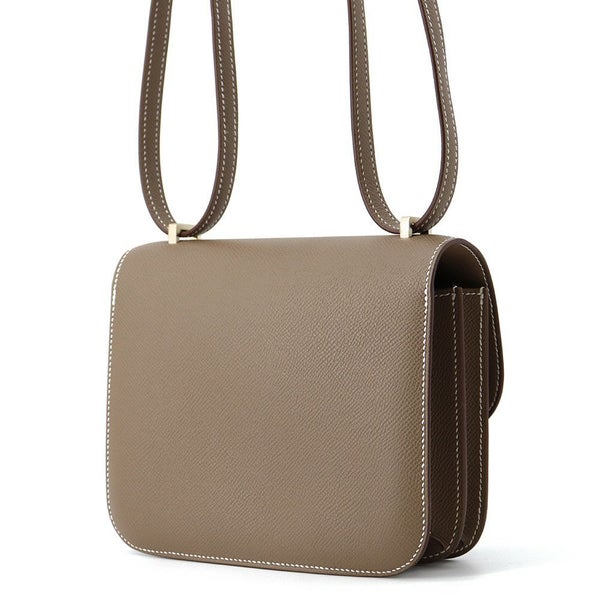 エルメス ミニ コンスタンス3 ミロワール エトゥープ/マットゴールド金具 エプソン K刻印