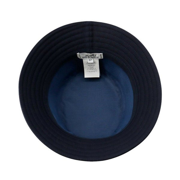 エルメス ハット ハーパー・Hエレクトリック 刺繍 コットン サイズ57 HERMES 帽子 バケットハット