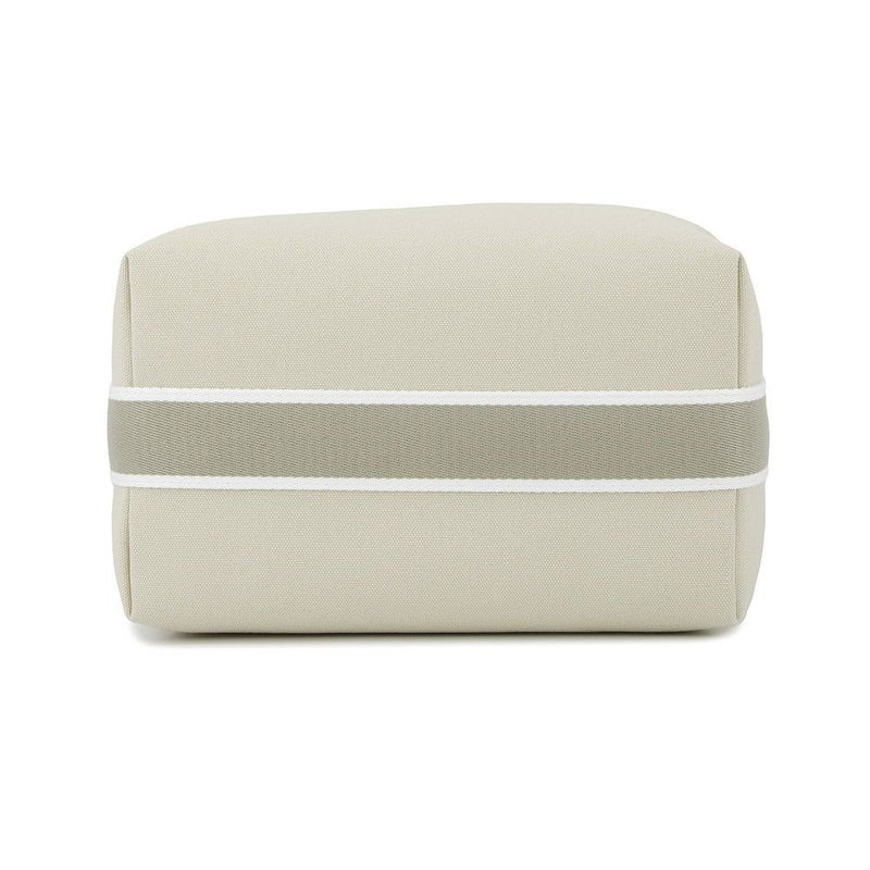 エルメス ポーチ ブリッド・ア・ブラックGM ベージュ/シルバー金具 キャンバス HERMES バッグ 小物入れ