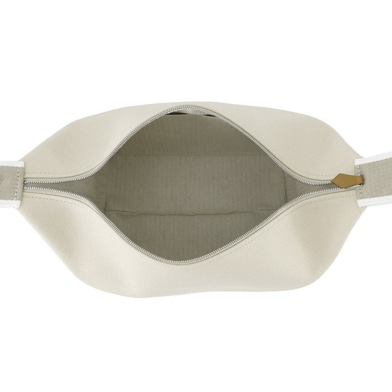 エルメス ポーチ ブリッド・ア・ブラックGM ベージュ/シルバー金具 キャンバス HERMES バッグ 小物入れ