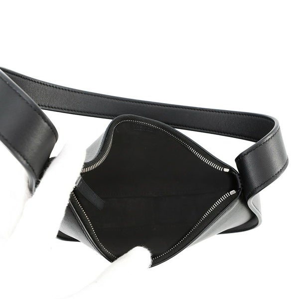 ザ ロウ ショルダーバッグ ハーフムーン レザー W1249 THE ROW 黒