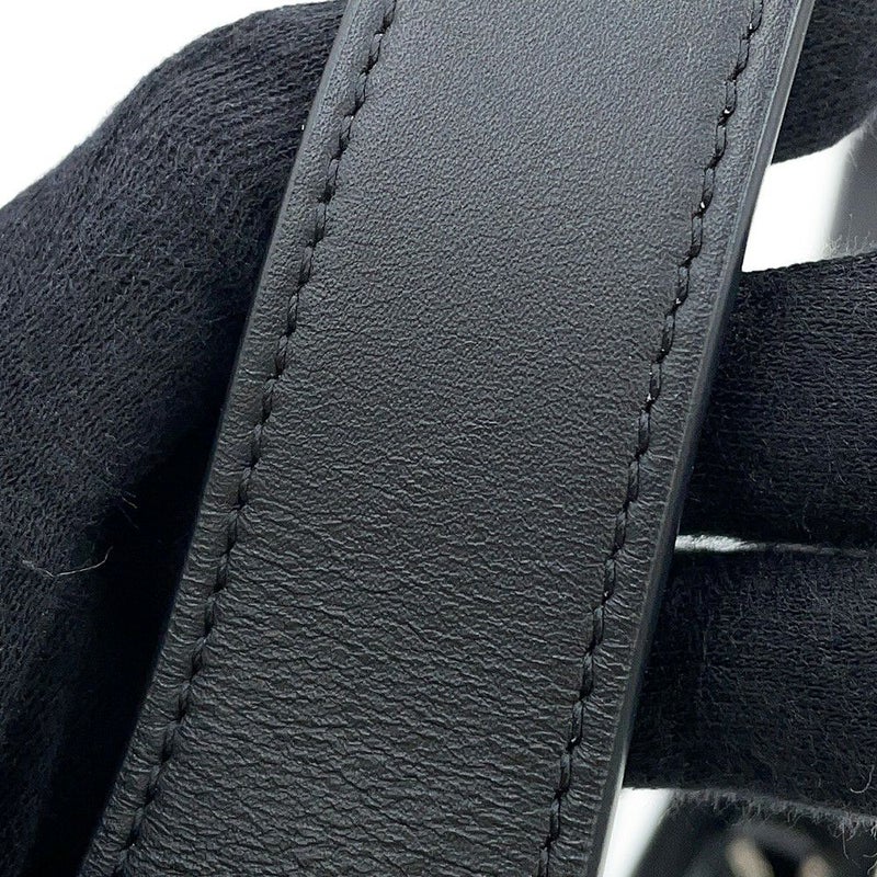 ザ ロウ ショルダーバッグ ハーフムーン レザー W1249 THE ROW 黒