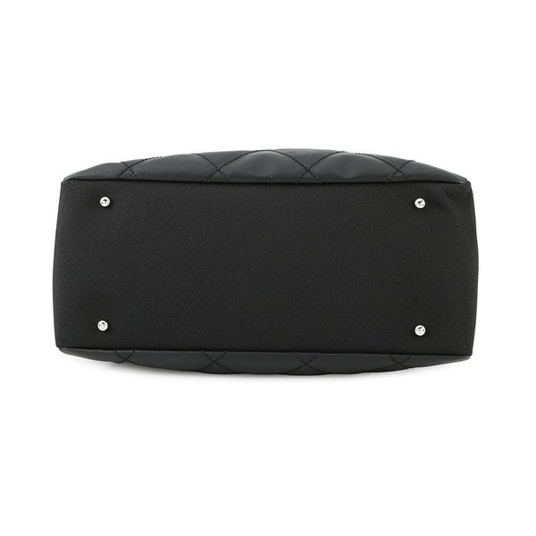 シャネル トートバッグ マトラッセ ココマーク パリビアリッツGM ラージ A34210 CHANEL ポーチ付き 黒