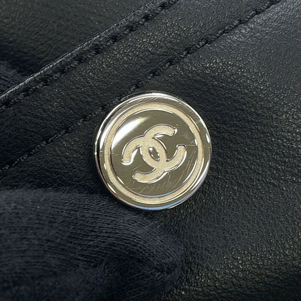 シャネル トートバッグ マトラッセ ココマーク パリビアリッツGM ラージ A34210 CHANEL ポーチ付き 黒