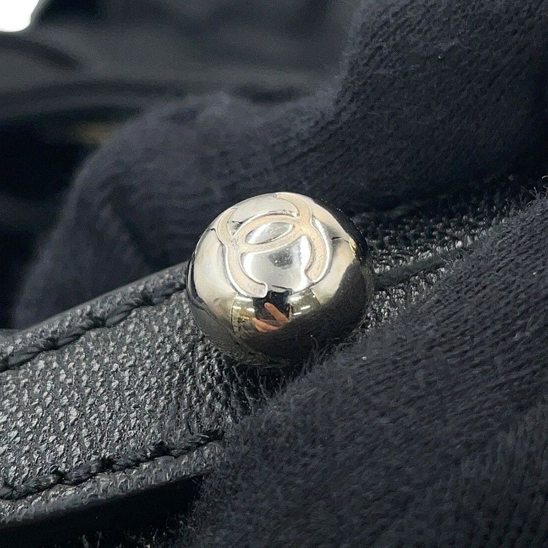 シャネル トートバッグ マトラッセ ココマーク パリビアリッツGM ラージ A34210 CHANEL ポーチ付き 黒