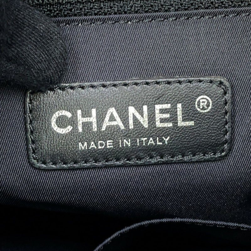 シャネル トートバッグ マトラッセ ココマーク パリビアリッツGM ラージ A34210 CHANEL ポーチ付き 黒