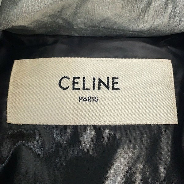 セリーヌ ダウンジャケット バックロゴ Parka in Nylon ナイロン メンズサイズ44 2W430819L CELINE アウター