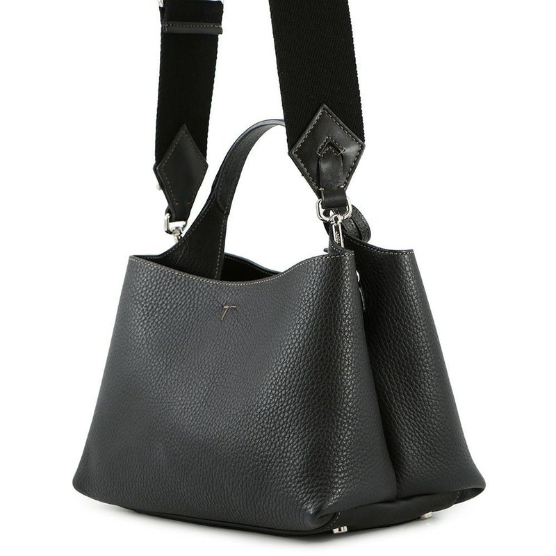 トッズ ハンドバッグ ロンハーマンコラボ マイクロバッグ レザー 4011100175 TOD'S 2way 黒